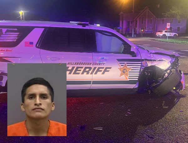 HILLSBOROUGH COUNTY, Fla - A Hillsborough County Sheriff's Office deputy was struck by an impaired Clearwater man early Thursday morning.