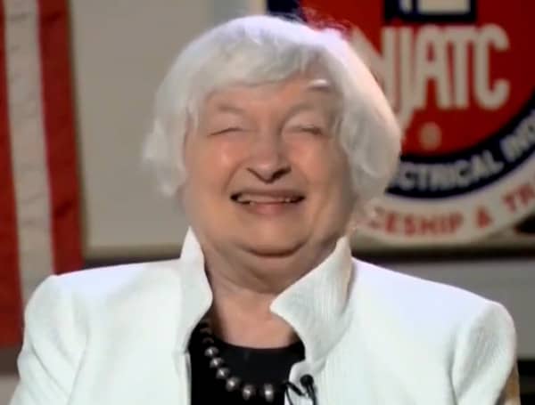 U.S. Treasury Secretary Janet Yellen said Monday that she ate “hallucinogenic” mushrooms at a restaurant during a recent diplomatic trip to China.