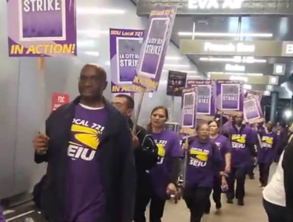 Thousands of Los Angeles city personnel, such as sanitation employees, lifeguards, and traffic officers, left their jobs for a 24-hour strike on Tuesday due to alleged unfair labor practices, according to The Associated Press.