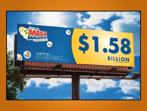 At $1.58 billion, the MEGA MILLIONS® jackpot has reached its highest point in the game's history so far! Ahead of tonight's drawing, Florida players have an amazing opportunity to become Florida's fourth MEGA MILLIONS jackpot winner by purchasing a $2 ticket from any of the 13,500 Lottery retailers throughout the state. This jackpot has rolled 31 consecutive times since April 21, 2023. Jackpot prize winners have the option to receive their winnings in 30 annual installments or as a one-time, lump-sum payment of $783.3 million. To receive the cash option, jackpot prizes must be claimed within 60 days of the winning jackpot draw. Winners have 180 days from the applicable drawing to claim their prize. Players should always check their tickets. In addition to the jackpot prize, players can win lower-tier prizes ranging from two dollars up to $5 million by matching any of the non-jackpot-winning combinations. This series of MEGA MILLIONS jackpot rollovers has generated more than $61.8 million for education in Florida. MEGA MILLIONS jackpots start at $20 million and roll until the jackpot is won. Players win by matching the five white ball numbers (1-70) and the Mega Ball number (1-25). The overall odds of winning a prize in the game are approximately 1-in-24.