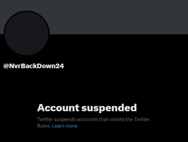 Social media giant X, formerly known as Twitter, has suspended the DeSantis-supporting super PAC Never Back Down's account on Wednesday.