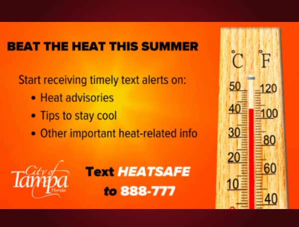 TAMPA, Fla. - The City of Tampa is opening cooling centers at Parks and Recreation centers in response to the excessive heat warning and heat advisories that have affected the entire city this week.