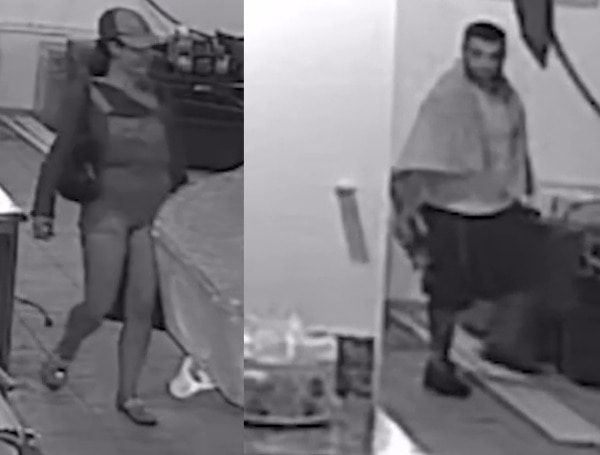 TAMPA, Fla. - Tampa Police Detectives are requesting the community's help in identifying two suspects involved in a commercial burglary.