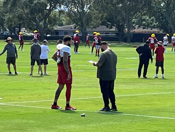TAMPA, Fla. - Bucs star wide receiver Mike Evans has drawn a line in the sand over contract extension negotiations with the Bucs, but no matter how that turns out,