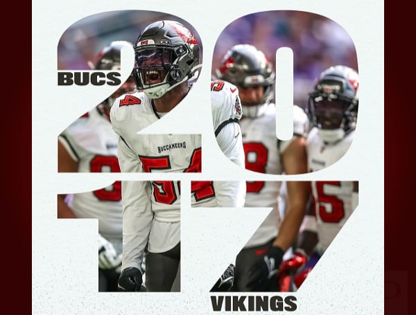 The Tampa Bay Buccaneers began their 2023 regular season defeating the Minnesota Vikings on Sunday in Minnesota, with a final of 20-17.
