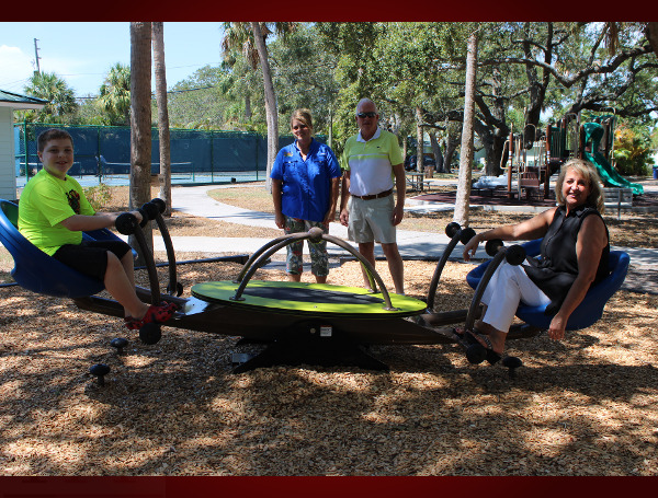 INDIAN ROCKS BEACH, Fla. - The City of Indian Rocks Beach recently installed another piece of inclusive playground equipment in Kolb Park. 