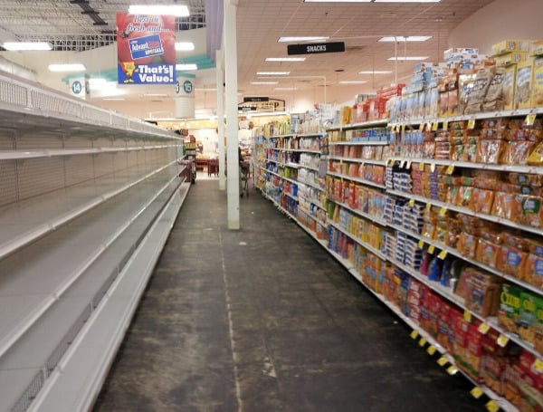 Empty Grocery Store