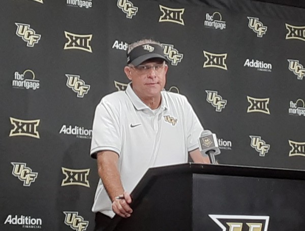 ORLANDO, Fla. - The mood was festive on campus in the hours leading up to Saturday’s game against Baylor. After all, it was UCF’s first home Big 12 matchup, and the Knights responded big time by building a 35-7 lead midway through the third quarter.
