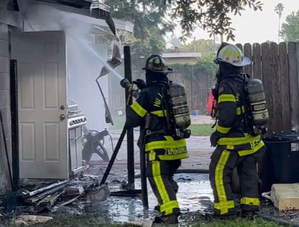 TAMPA, Fla. - Hillsborough County Fire Rescue fought a residential structure fire at 5204 S. 80th Street in Tampa on Tuesday afternoon.