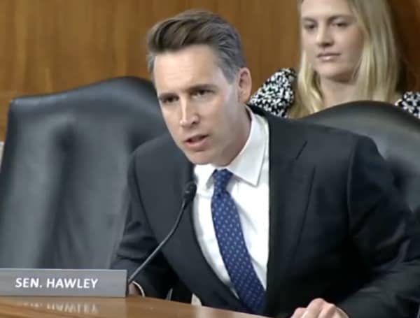 Republican Sen. Josh Hawley of Missouri