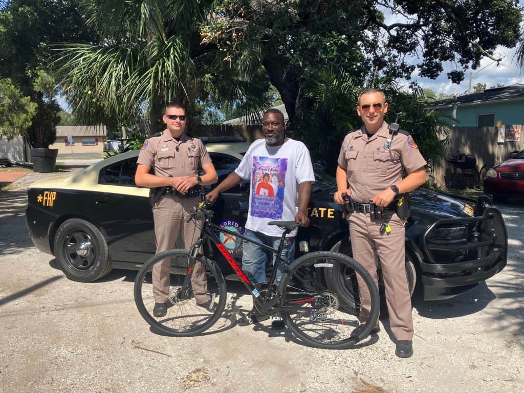 PINELLAS COUNTY, Fla - Florida Highway Patrol Troopers are seeking the public's help after a pickup truck slams into a bicyclist and flees the scene.