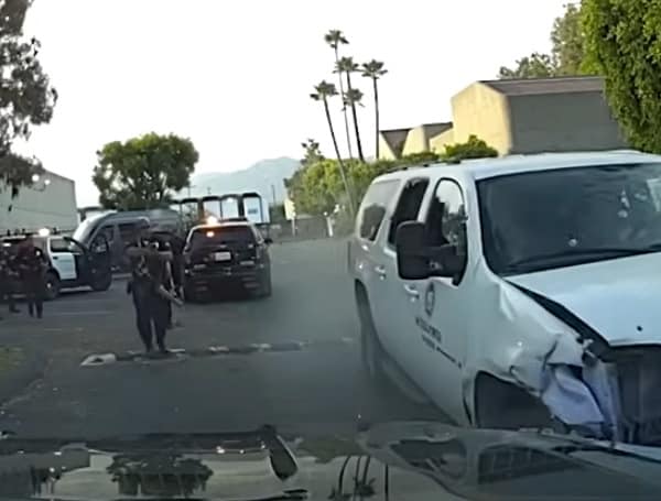 Watch the video below as police in Los Angeles, California, attempt to stop a crazed driver which results in an officer-involved shooting.