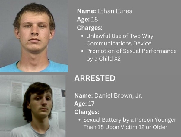 PLANT CITY, Fla - Two teens have been arrested for their involvement in a sexual battery case of a teenage girl.