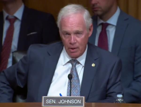 Republican Wisconsin Sen. Ron Johnson blasted federal border officials over the surge in illegal immigration during a Senate Homeland Security subcommittee hearing Wednesday.