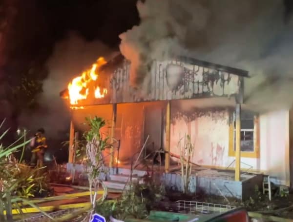 TAMPA, Fla - Tampa Fire Rescue crews responded to a reported structure fire at a vacant house located on the 8000 Block of N. 13th St. in Tampa at approximately 4:50 am on Tuesday. 