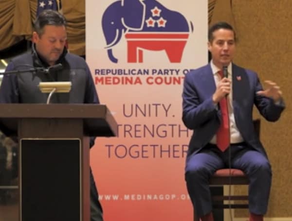 Ohio Republican Senate candidate Bernie Moreno accused his primary opponents Secretary of State Frank LaRose and state Sen. Matt Dolan of supporting amnesty during a fiery exchange on Saturday.