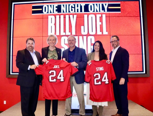TAMPA, Fla. - Billy Joel and Sting, two of the most respected recording artists in history, have announced a one-night-only performance at Raymond James Stadium in Tampa on Saturday, February 24, 2024.