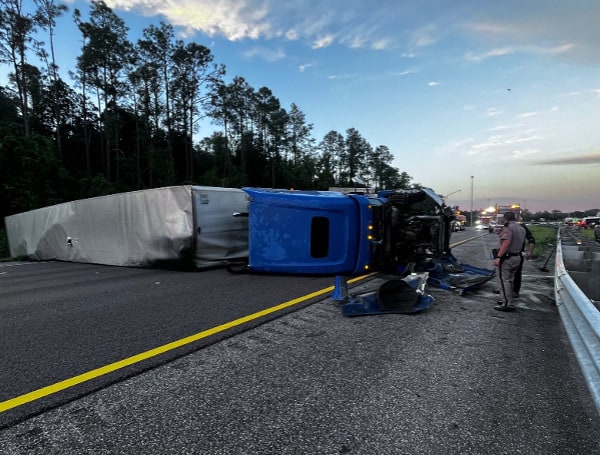 PASCO COUNTY, Fla. - A Jacksonville truck driver escaped without injury following a crash in Pasco County on Thursday, according to Florida Highway Patrol. 