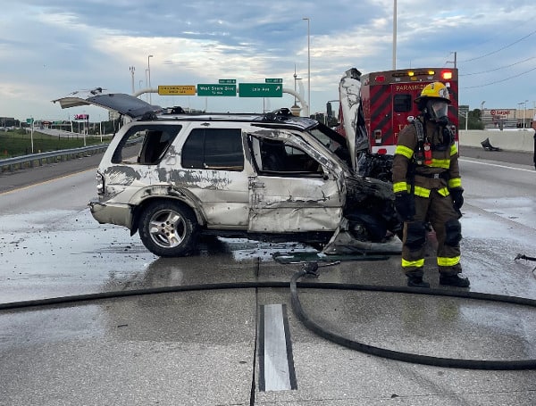 TAMPA, Fla. - Southbound I-275 has reopened in Tampa as crews cleaned up a multi-vehicle crash caused by a reckless driver Monday.