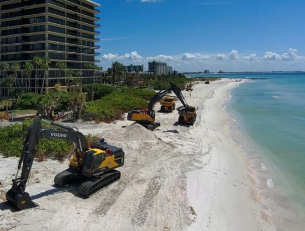 PINELLAS COUNTY, Fla. - Pinellas County and the City of Treasure Island continue work to restore Sunset Beach after Hurricane Idalia caused substantial erosion.
