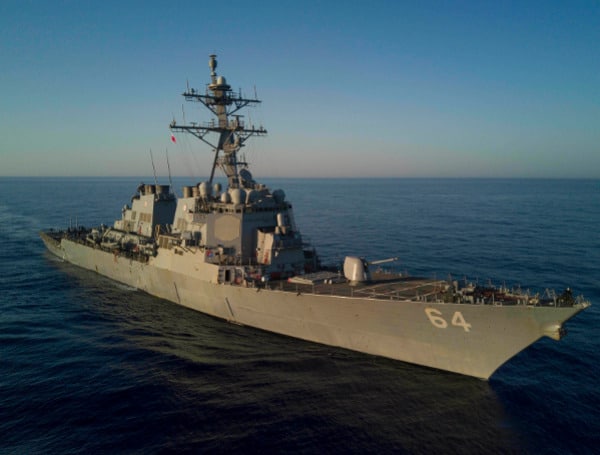 Several projectiles were intercepted by a US Navy warship passing close to Yemen, Pentagon Press Secretary Air Force Brig. Gen. Pat Ryder said Thursday.