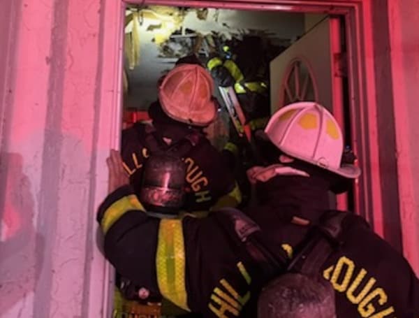 HILLSBOROUGH COUNTY, Fla. - Hillsborough County Fire Rescue fought a fire in the attic of a residential structure on Saturday evening in Seffner.