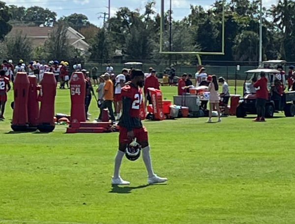 TAMPA, Fla. - After his worst game since he started playing football, Bucs cornerback Carlton Davis III stood before reporters in the locker room and fessed up to giving up the go-ahead touchdown in a loss to the Texans.