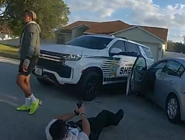 The Hillsborough County Sheriff’s Office released body camera and surveillance footage from today’s violent attack of two deputies in Brandon.