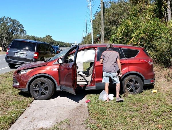 PASCO COUNTY, Fla - Florida Highway Patrol Troopers are seeking the public's help in identifying a hit-and-run driver who fled the scene of a crash on foot.