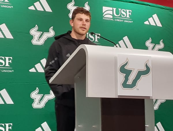 TAMPA, Fla. - Sean Atkins stands alone. A 25-yard reception in the third quarter of a 27-23 win over Temple on Saturday afternoon at Raymond James Stadium was the 68th for the receiver this season, a new USF single-season mark. Atkins passed Rodney Adams, who caught 67 passes in 2016.