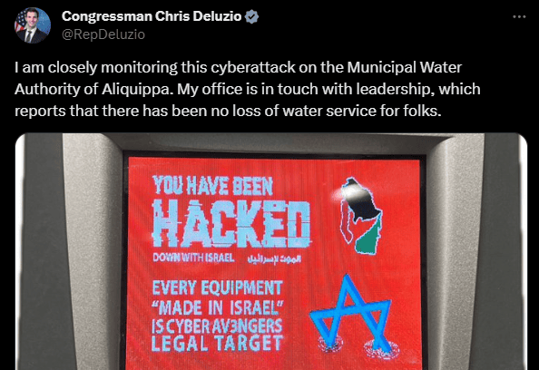 Congressman Chris Deluzio Water Hack