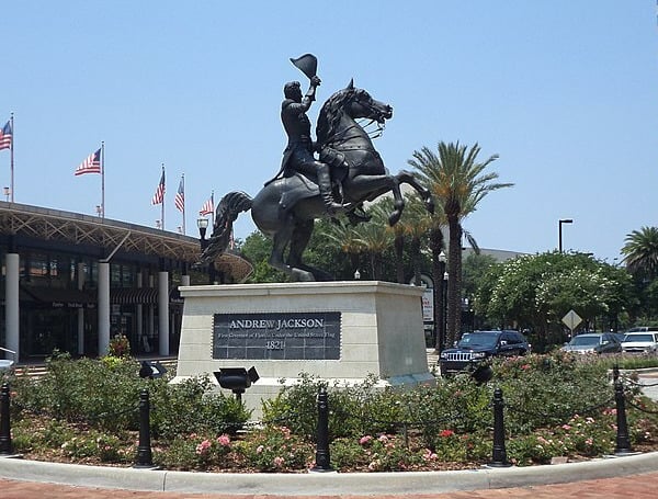 monument to President Andrew Jackson
