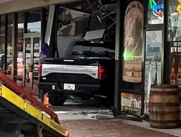 Tarpon Springs Man Crashes Ford Pickup Truck Into Palm Harbor Salon