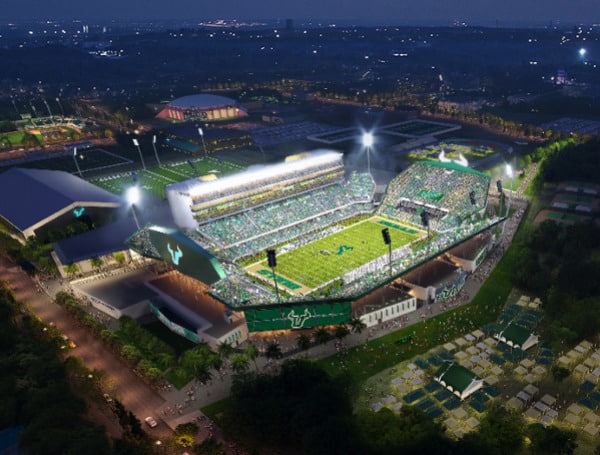 USF Reveals Renderings Of On-Campus Stadium Expected To Be Completed For 2027 Season (USF Athletics)