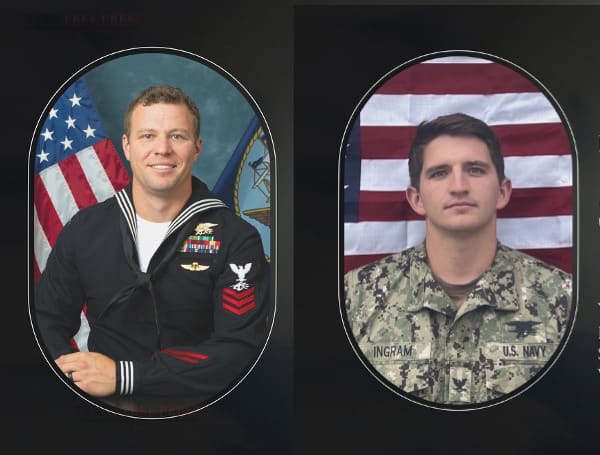 Navy Special Warfare Operator 1st Class Christopher J. Chambers and Navy Special Warfare Operator 2nd Class Nathan Gage Ingram, 27. (US Navy)