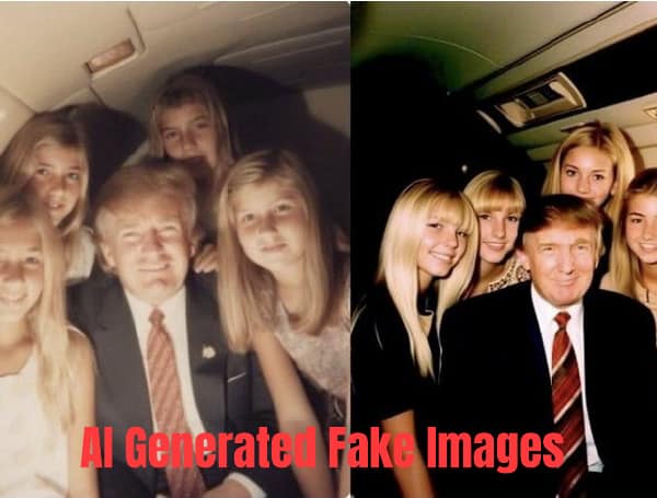 AI Generated Fake Images Of Trump