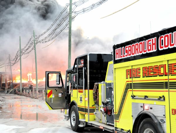 Hillsborough County Fire Rescue Battles 3-Alarm Fire At Mosaic