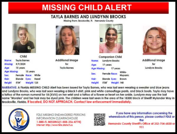Florida Missing Child Alert
