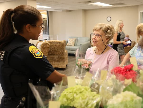 Clearwater Police, Publix Unite To Make Mother's Day Brighter For Senior Citizens