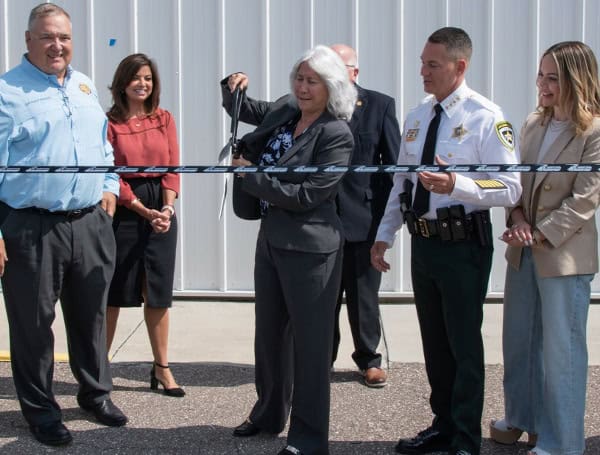 The Hillsborough County Sheriff’s Office and Sheriff Chad Chronister are proud to unveil HCSO's newest vocational center building dedicated to Julianne M. Holt. (HCSO)